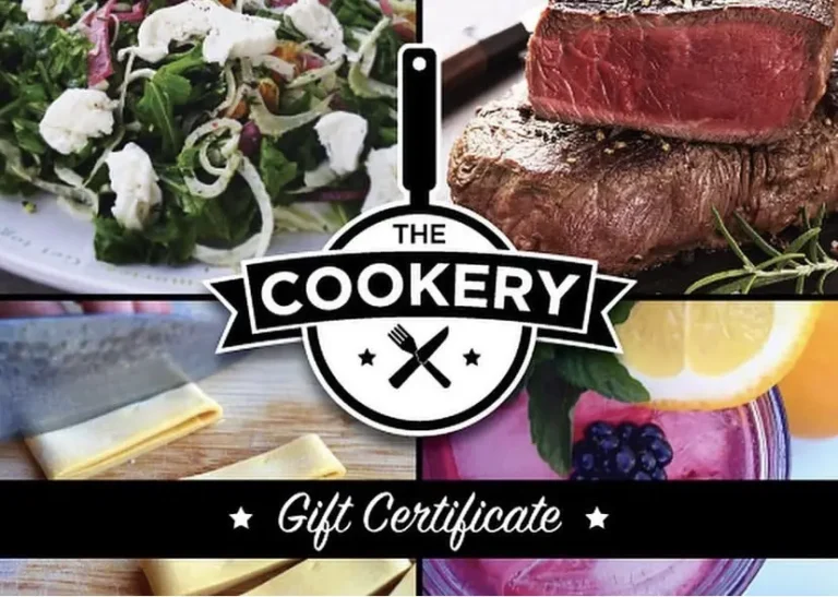The Cookery Gift Certificate